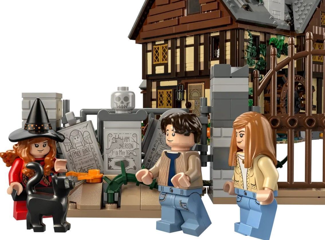 PixelBricks3D - Lego Sanderson Sisters Cottage  3D print model_10