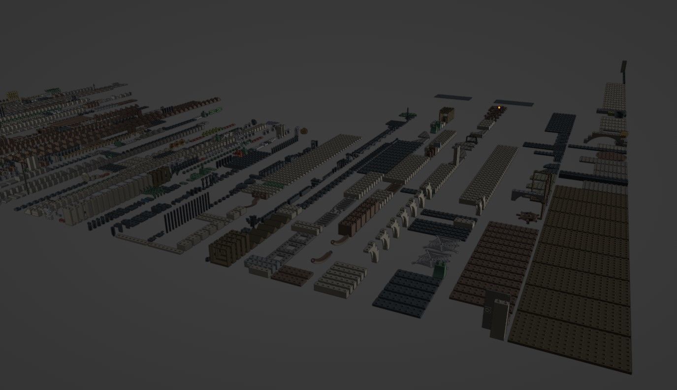 PixelBricks3D - Lego Sanderson Sisters Cottage  3D print model_15