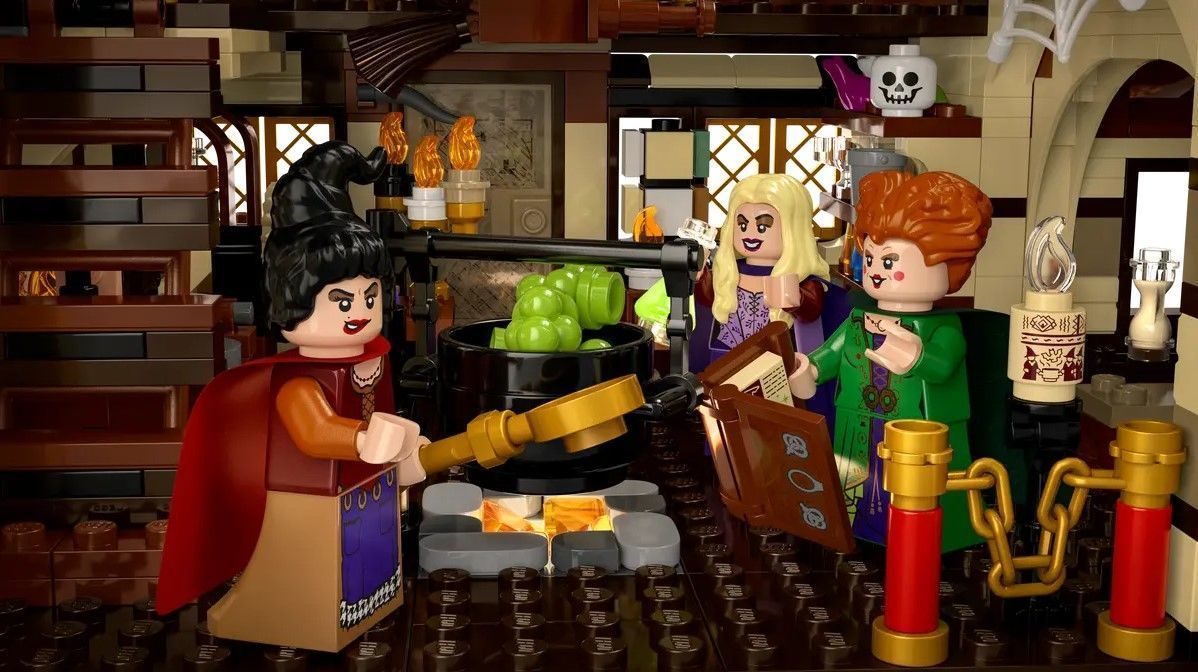 PixelBricks3D - Lego Sanderson Sisters Cottage  3D print model_8