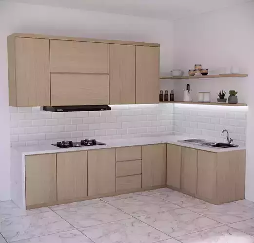 3D KITCHEN SET A-001