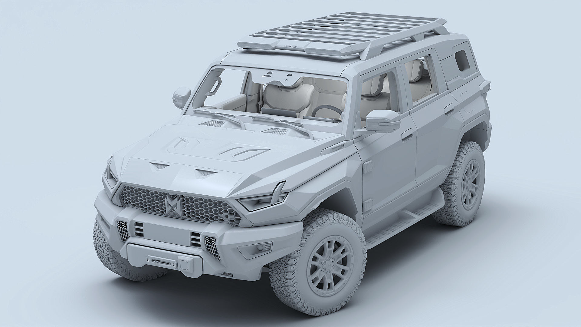2024 DongFeng MHERO 917 with interior 3D model_18