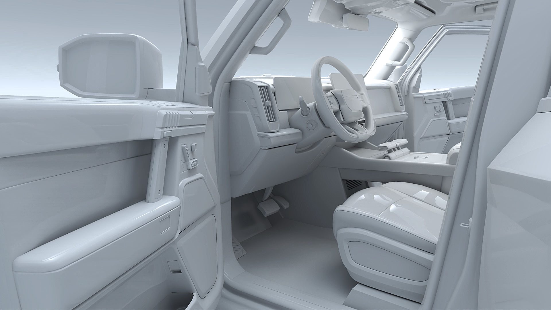 2024 DongFeng MHERO 917 with interior 3D model_28