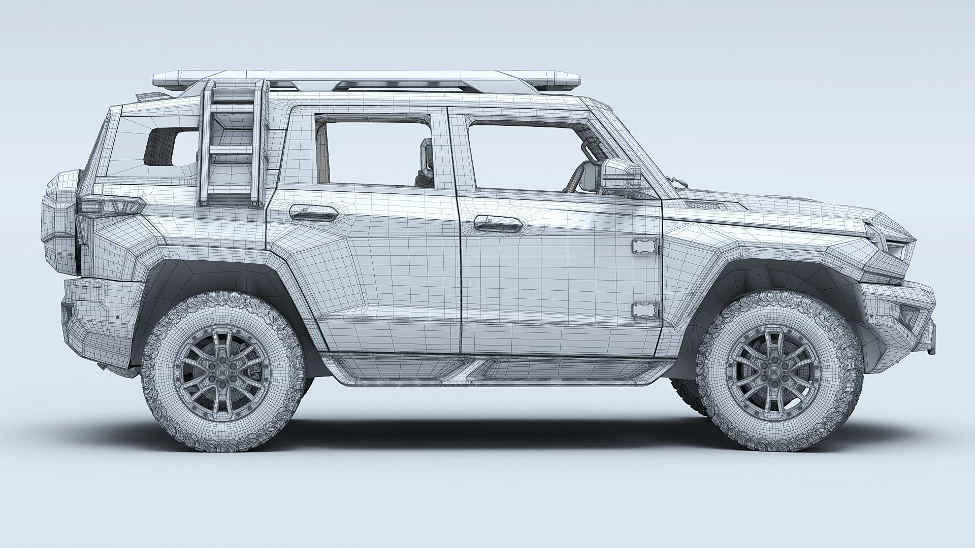 2024 DongFeng MHERO 917 with interior 3D model_41