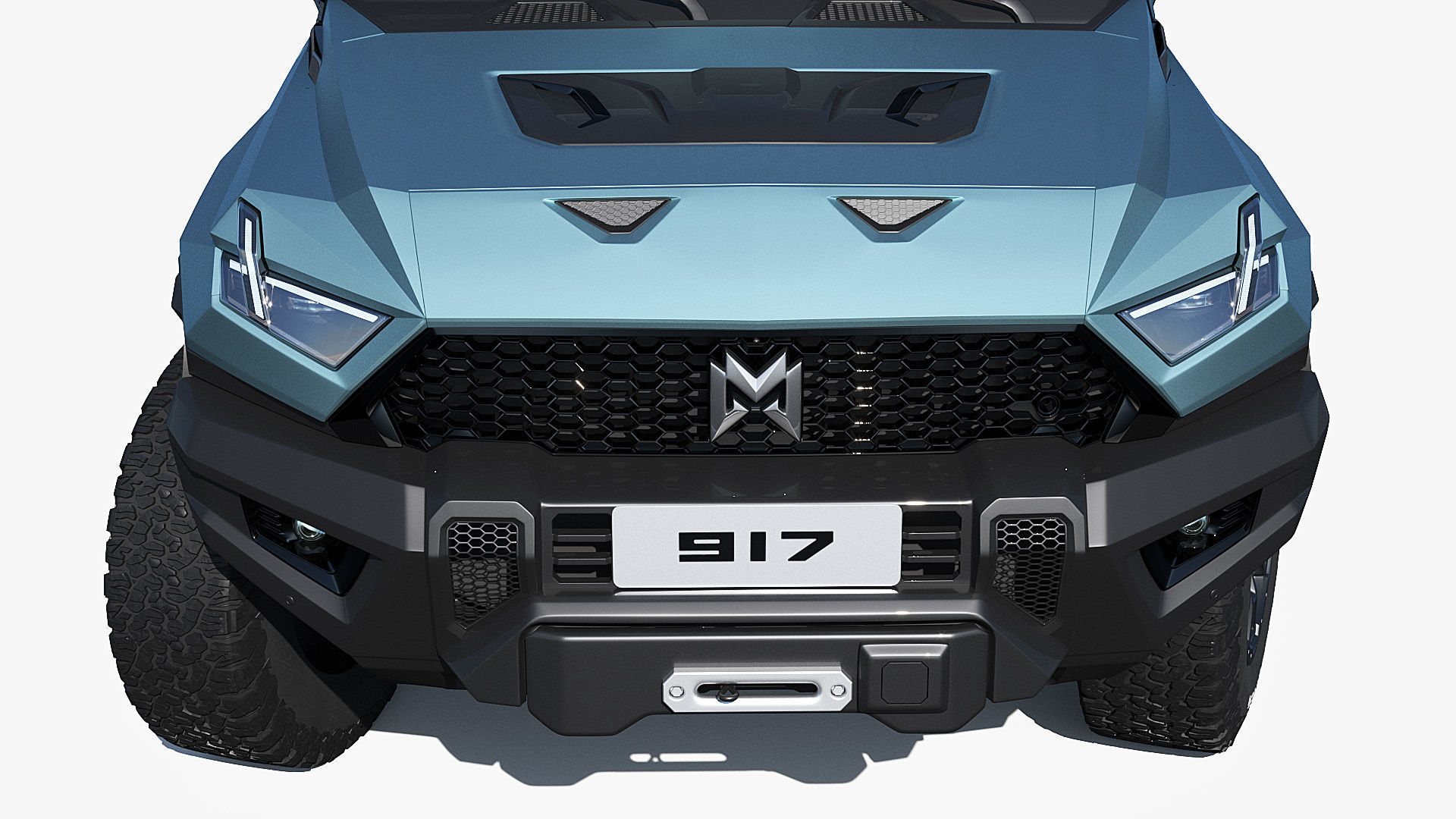 2024 DongFeng MHERO 917 with interior 3D model_5