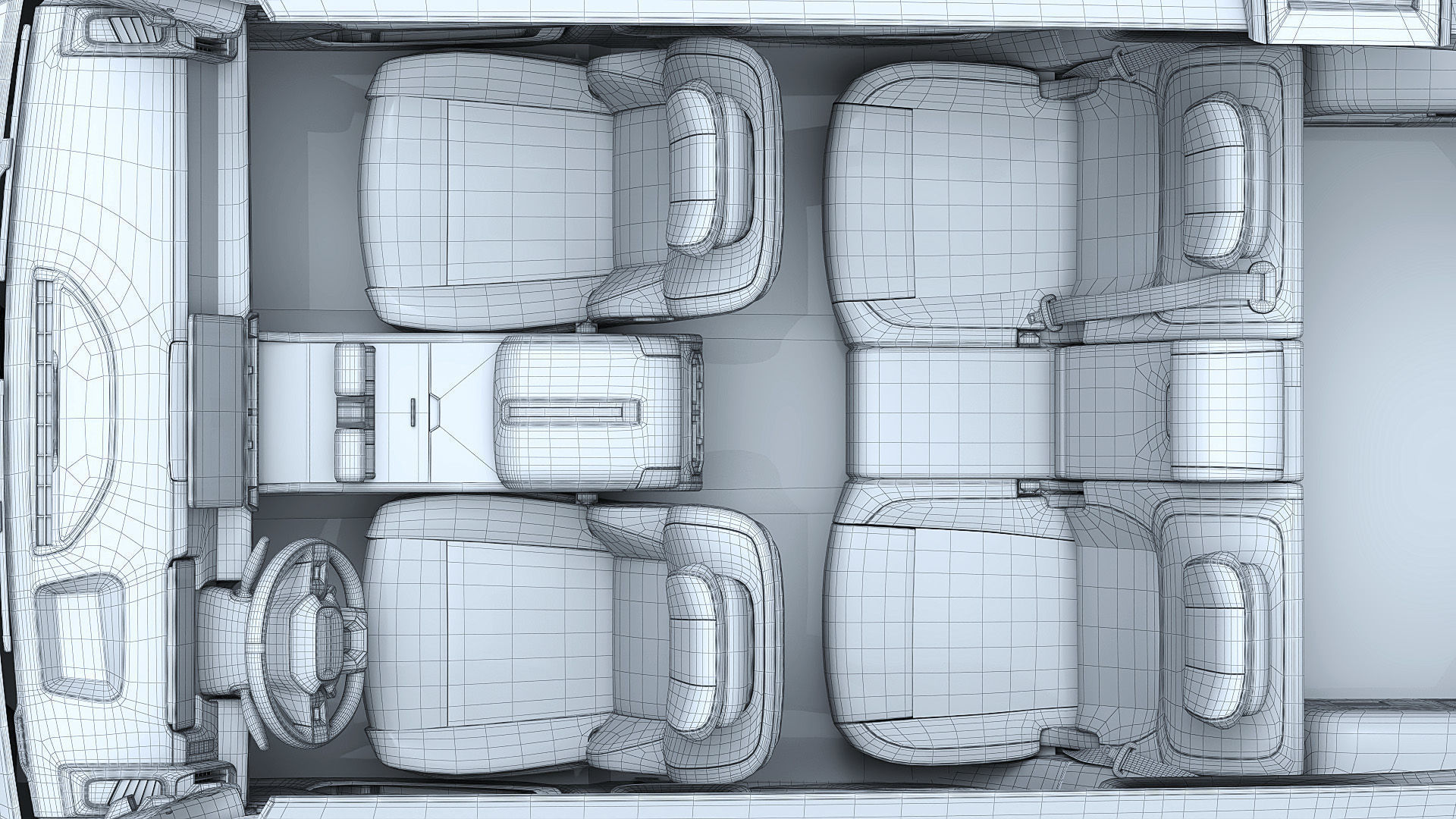 2024 DongFeng MHERO 917 with interior 3D model_37