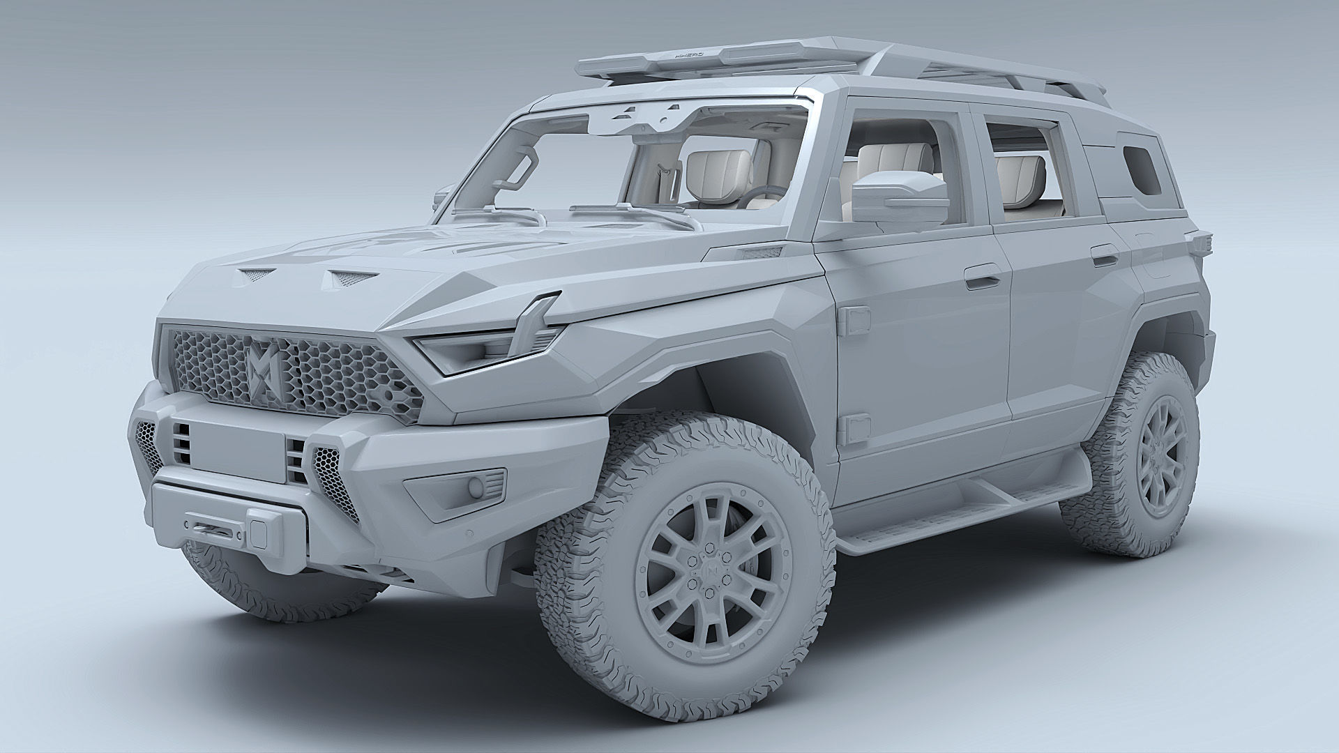 2024 DongFeng MHERO 917 with interior 3D model_20