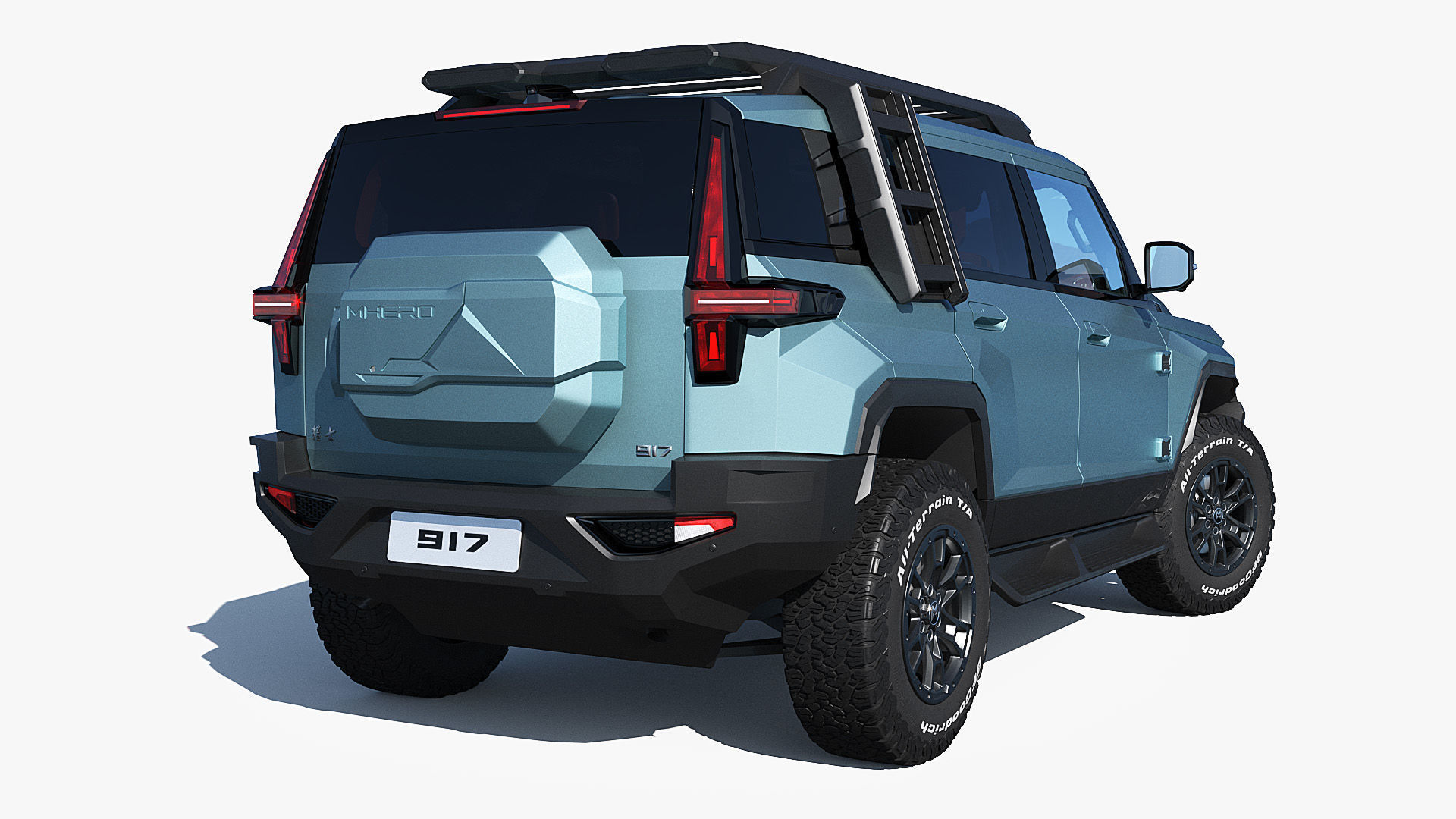 2024 DongFeng MHERO 917 with interior 3D model_17