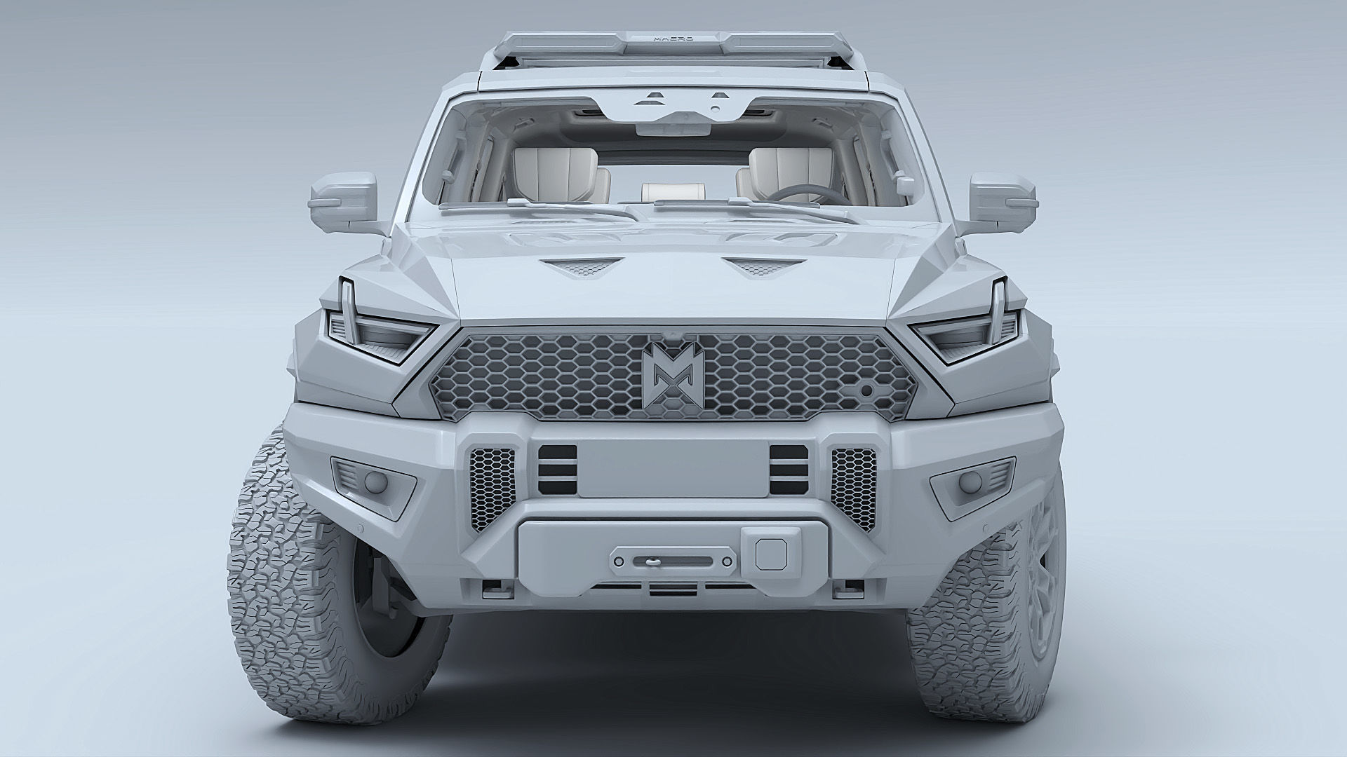 2024 DongFeng MHERO 917 with interior 3D model_24