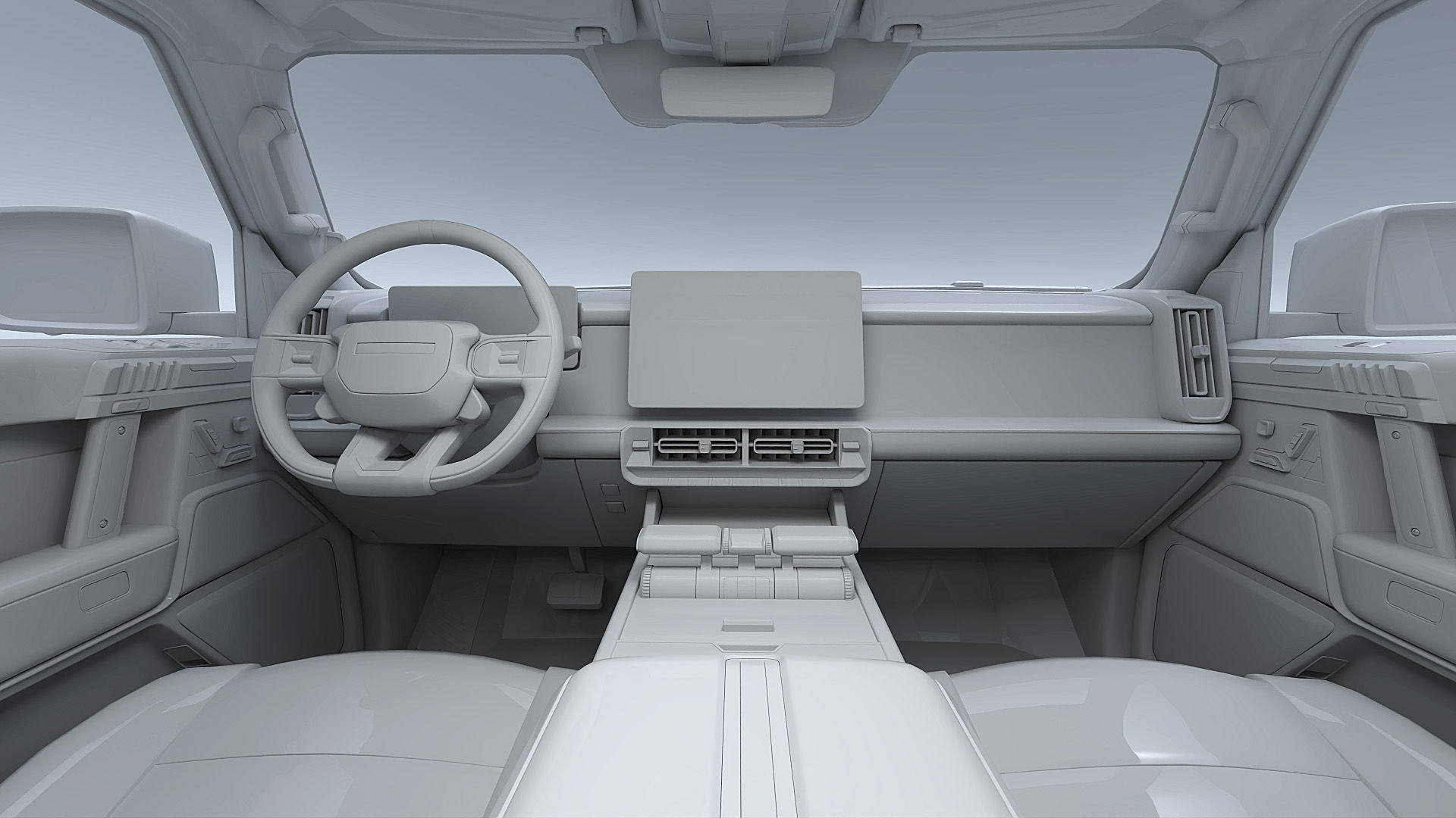 2024 DongFeng MHERO 917 with interior 3D model_30