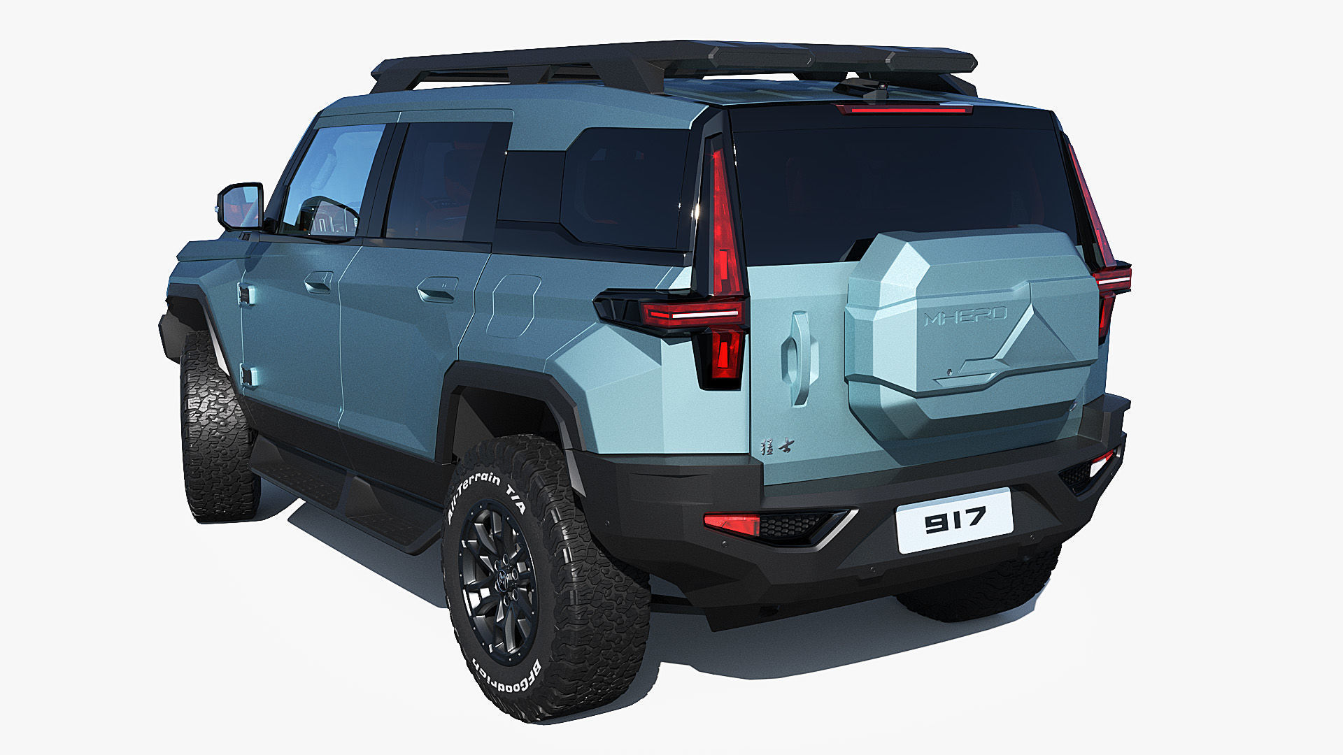 2024 DongFeng MHERO 917 with interior 3D model_15