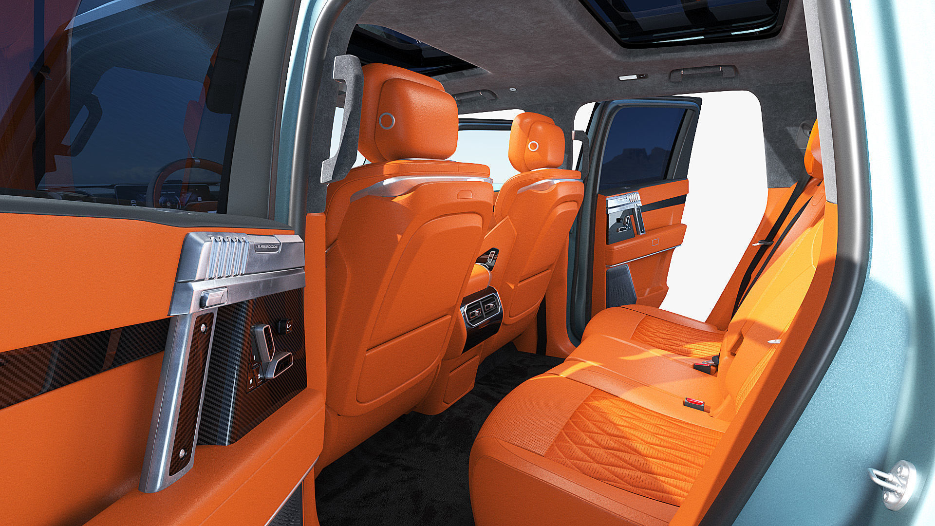 2024 DongFeng MHERO 917 with interior 3D model_12