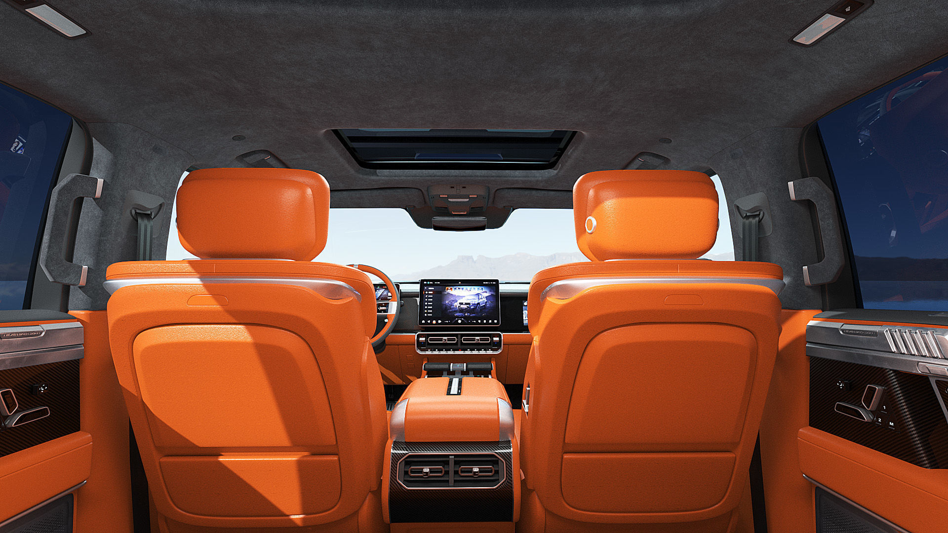 2024 DongFeng MHERO 917 with interior 3D model_11