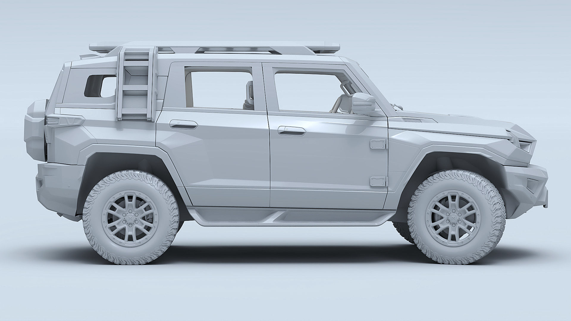 2024 DongFeng MHERO 917 with interior 3D model_40