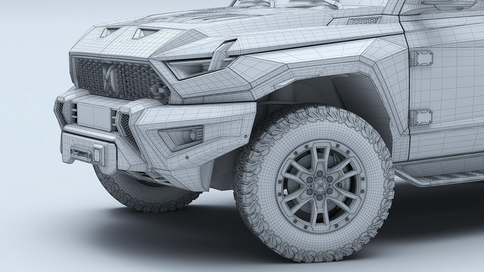 2024 DongFeng MHERO 917 with interior 3D model_23