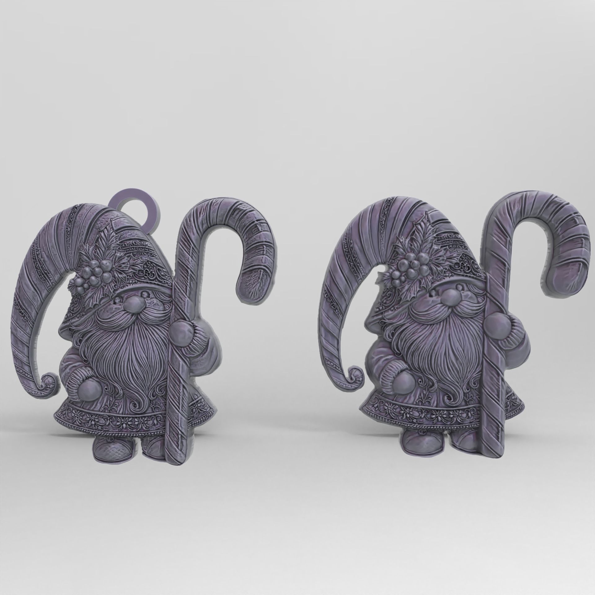 christmas gnome decor 3D print model_1
