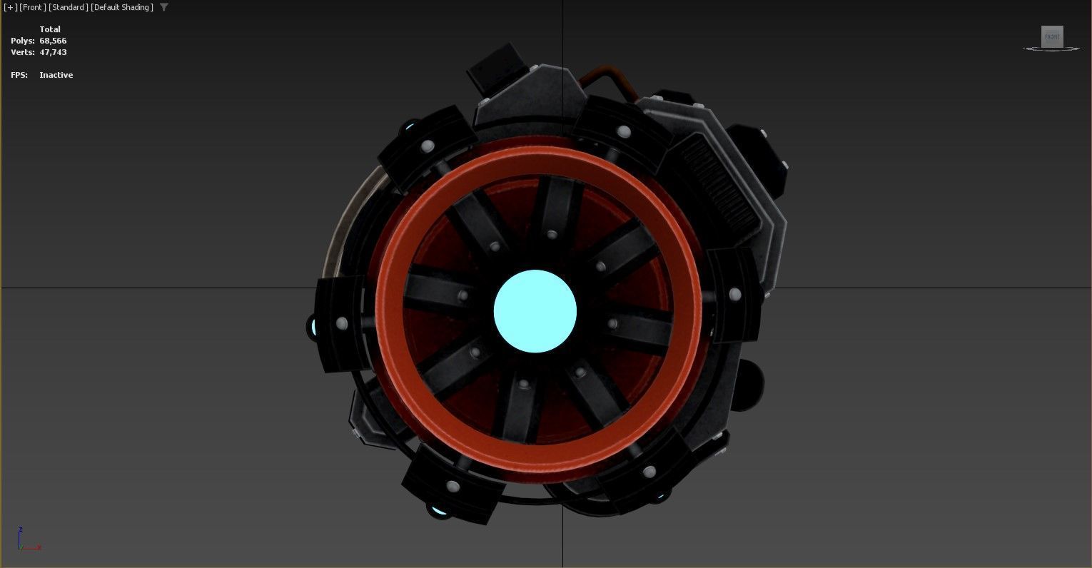 3D model of a mechanical or industrial object 3D model_4