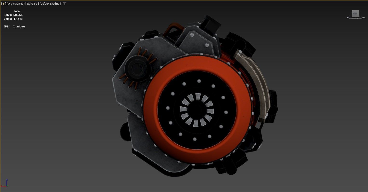 3D model of a mechanical or industrial object 3D model_5