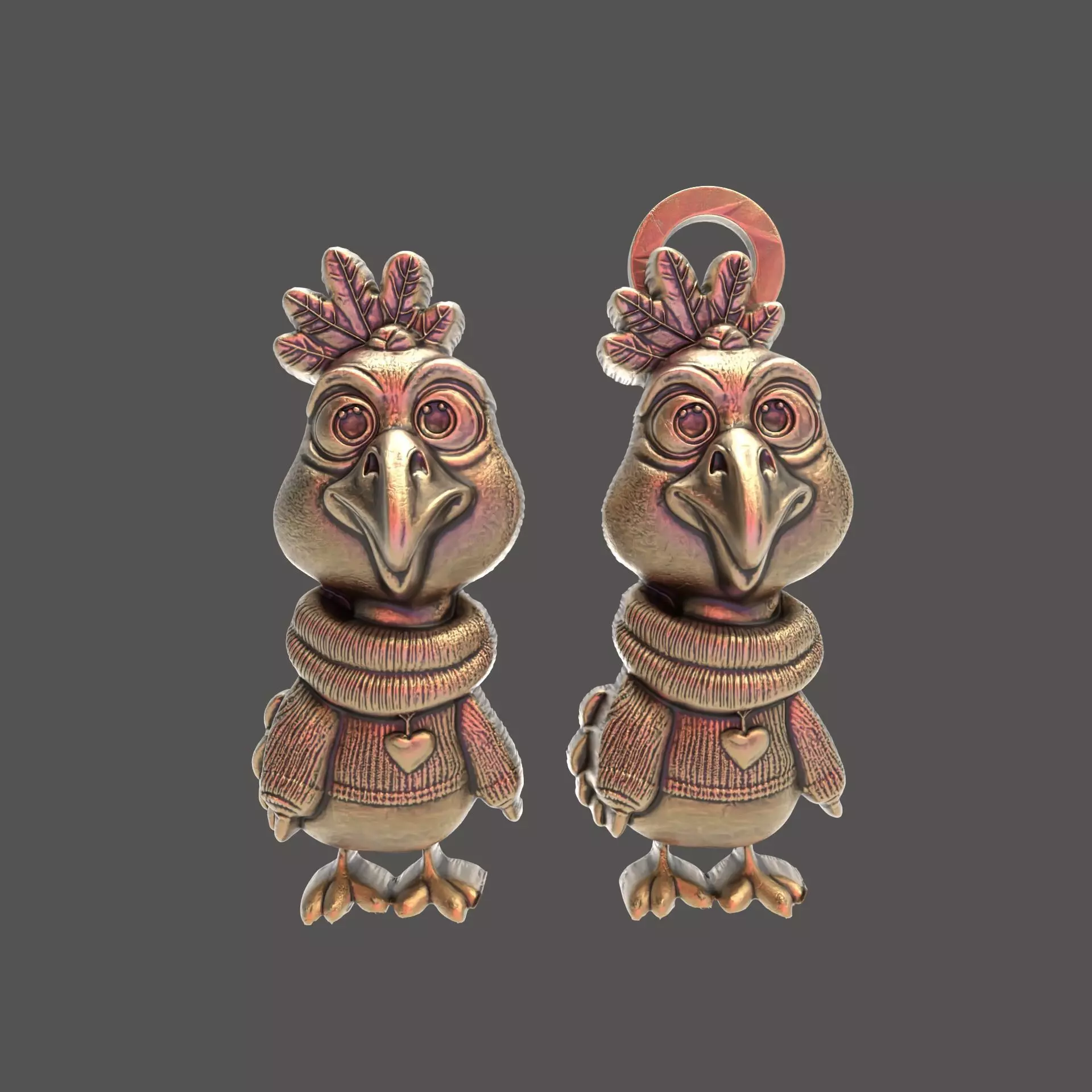 thank giving funny decor 3D print model_0