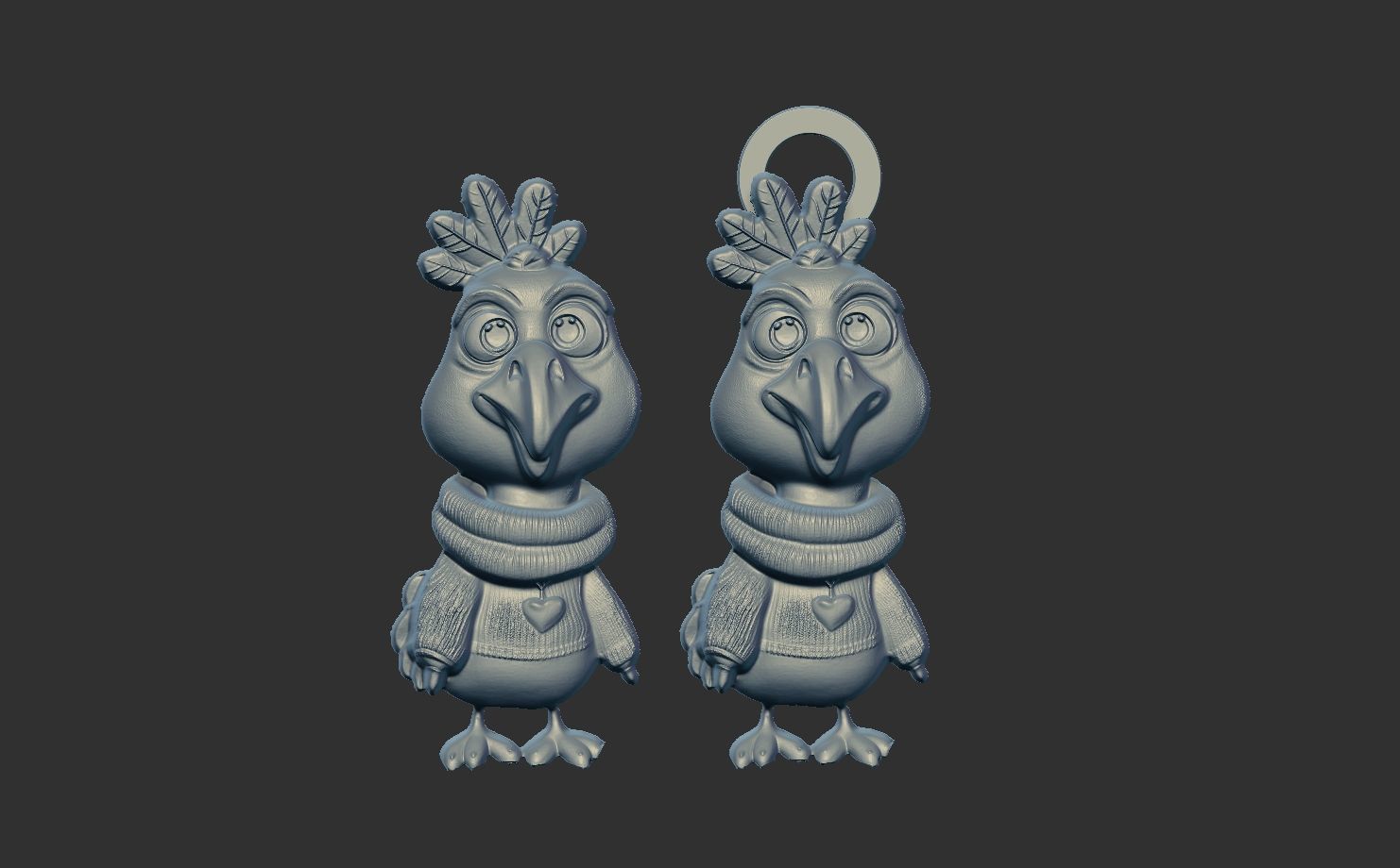 thank giving funny decor 3D print model_3