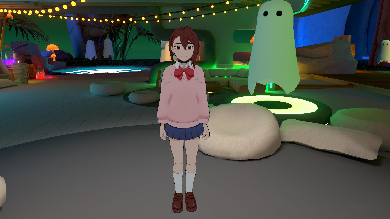 Dandadan Momo Ayase VRChat 3D model_7