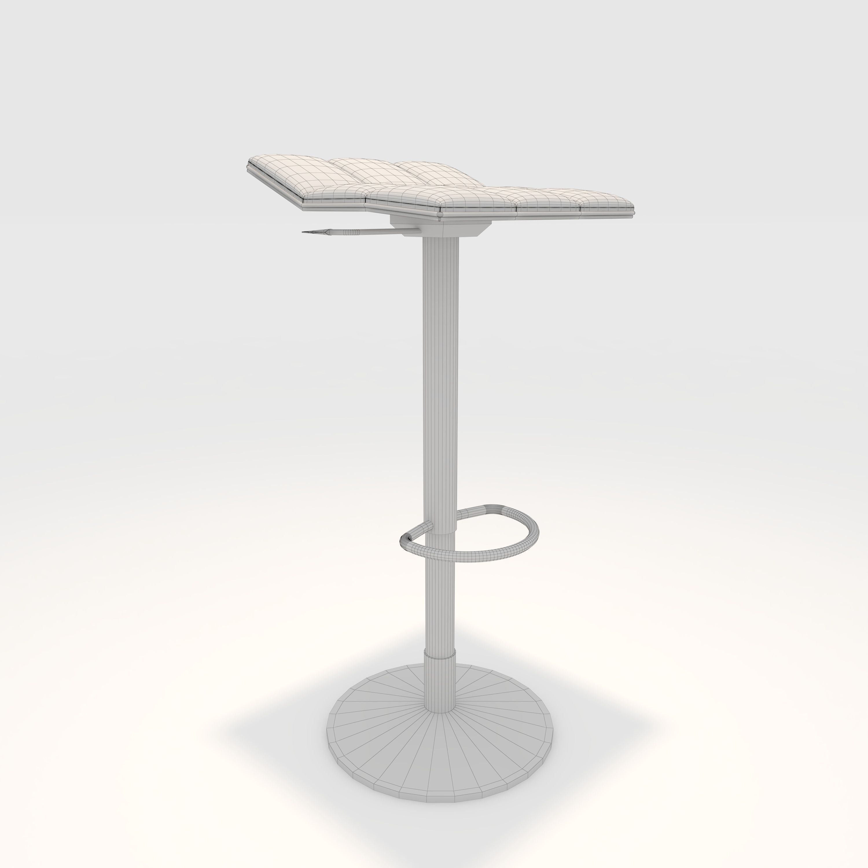 Bar Stool 13 3D model_7