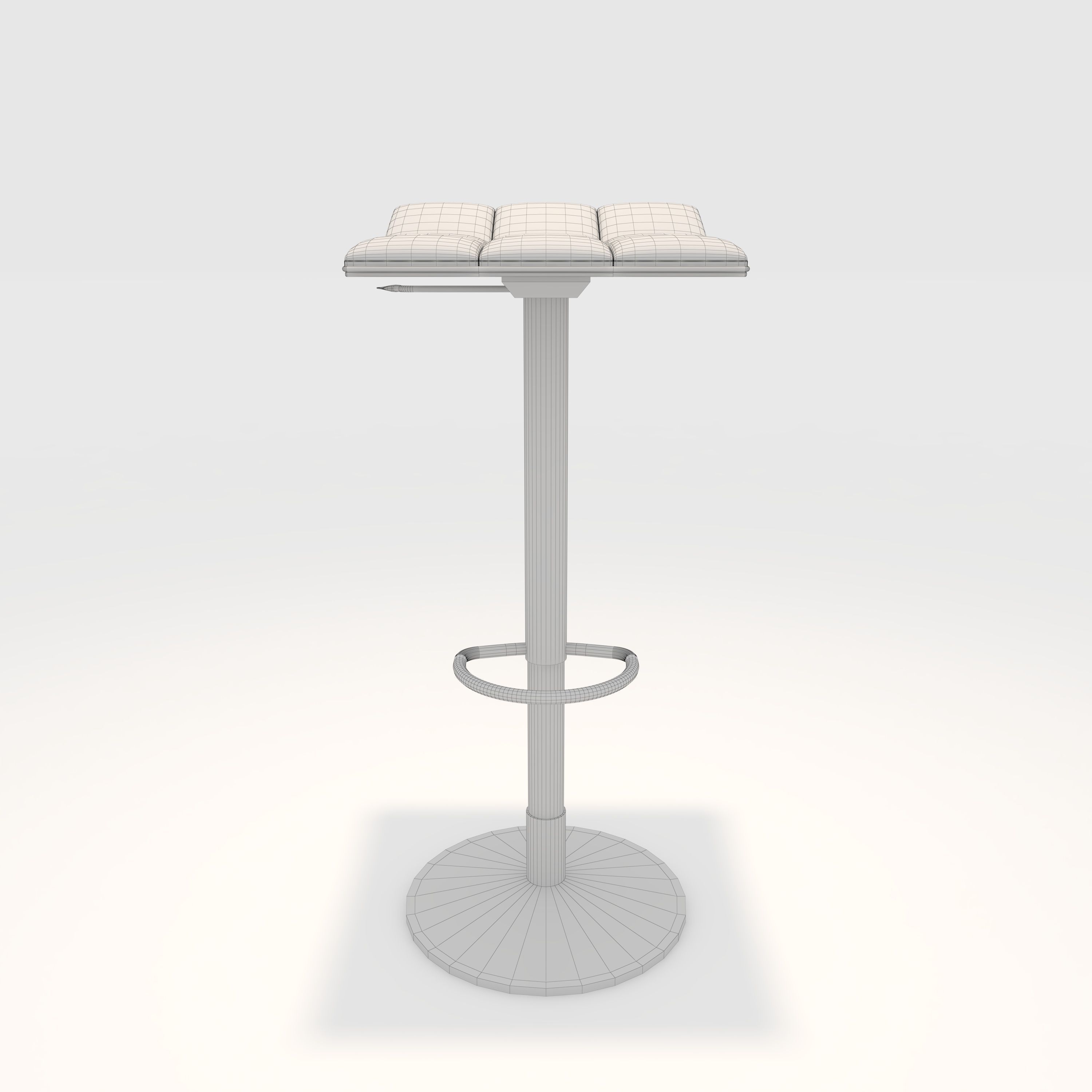 Bar Stool 13 3D model_9