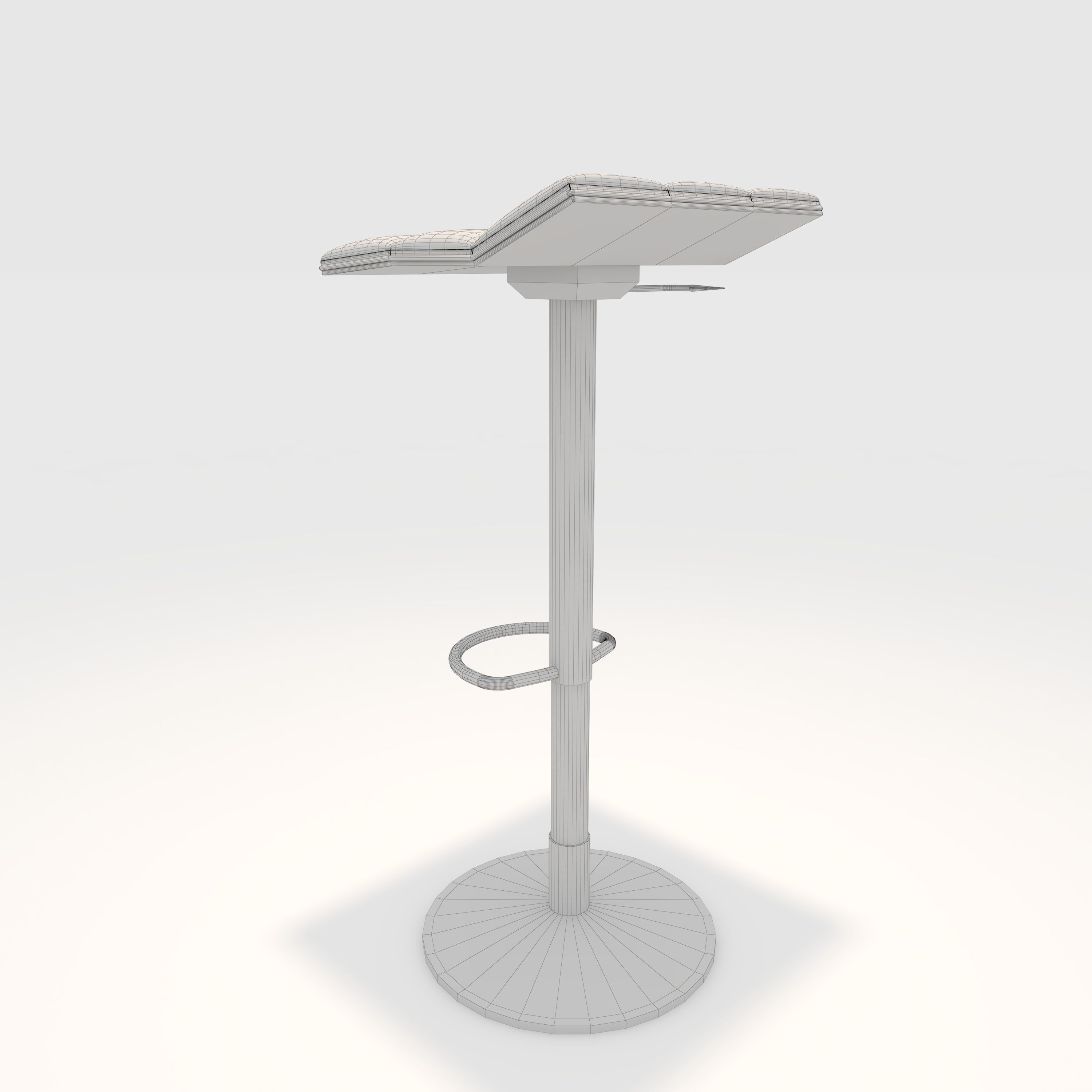 Bar Stool 13 3D model_11