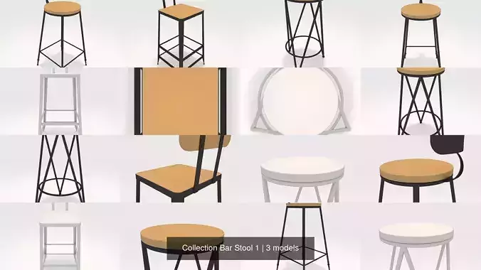 Collection Bar Stool 1 