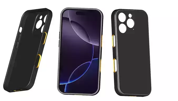 Iphone 16 Pro cases 3D print model