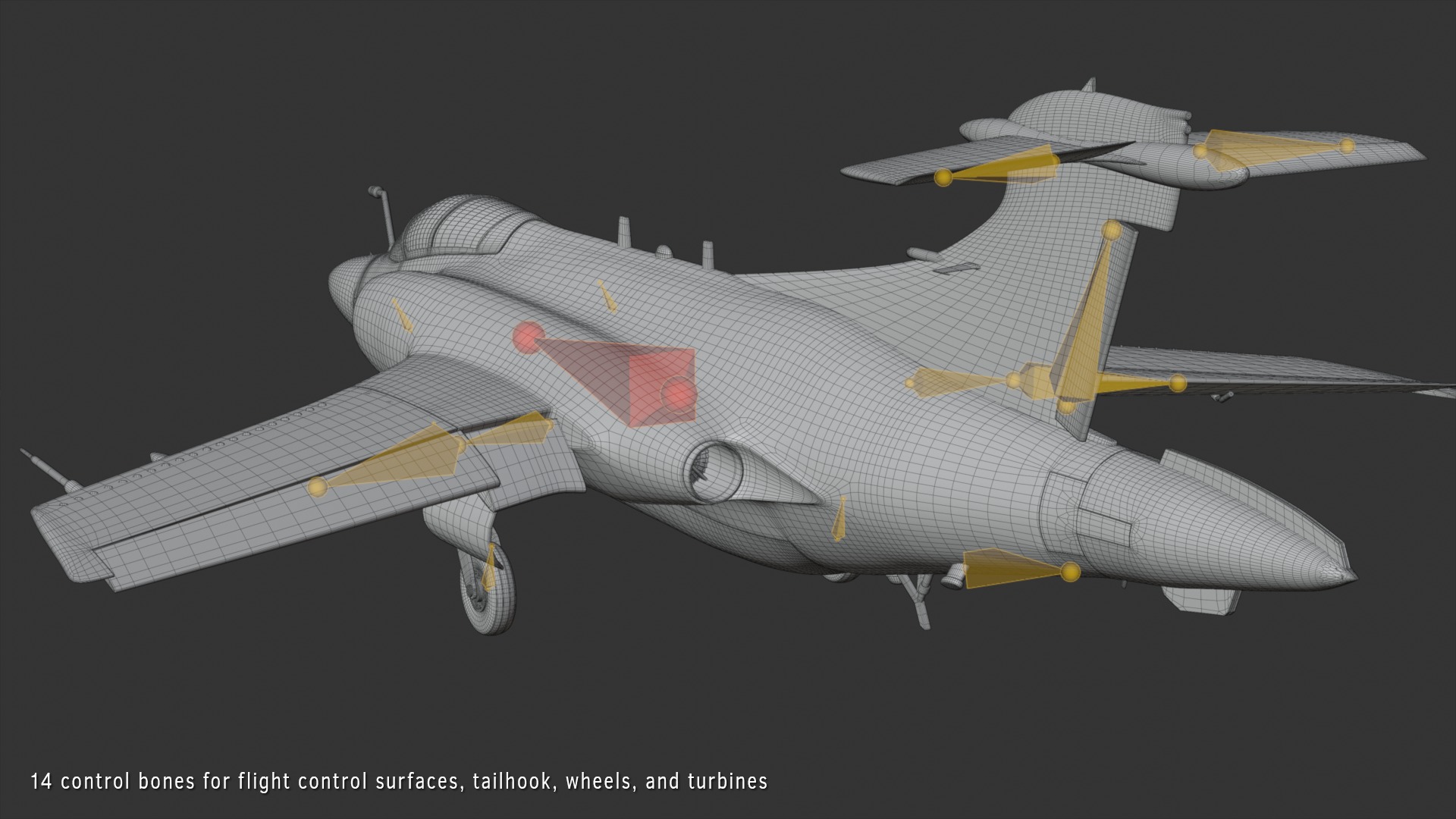 Blackburn Buccaneer S2 3D model_15