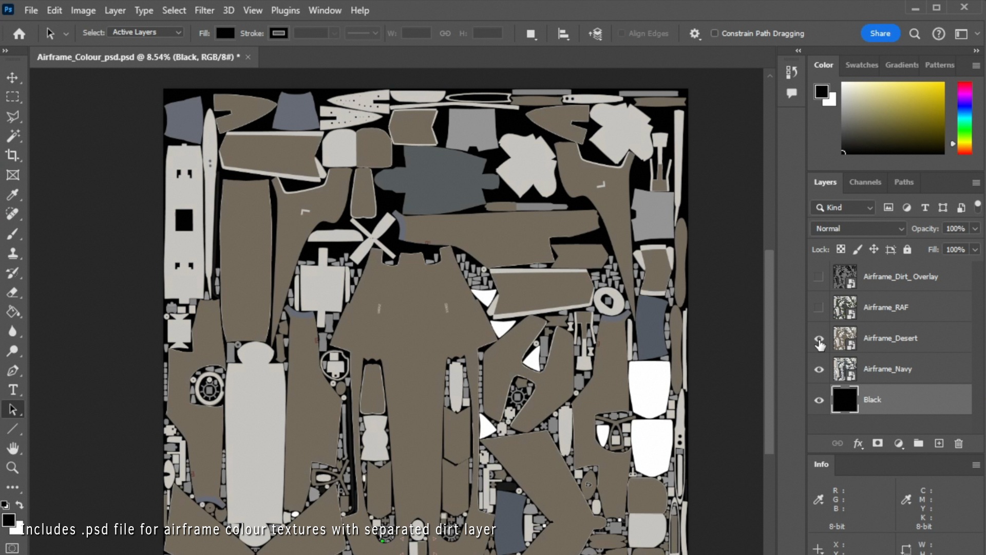 Blackburn Buccaneer S2 3D model_54