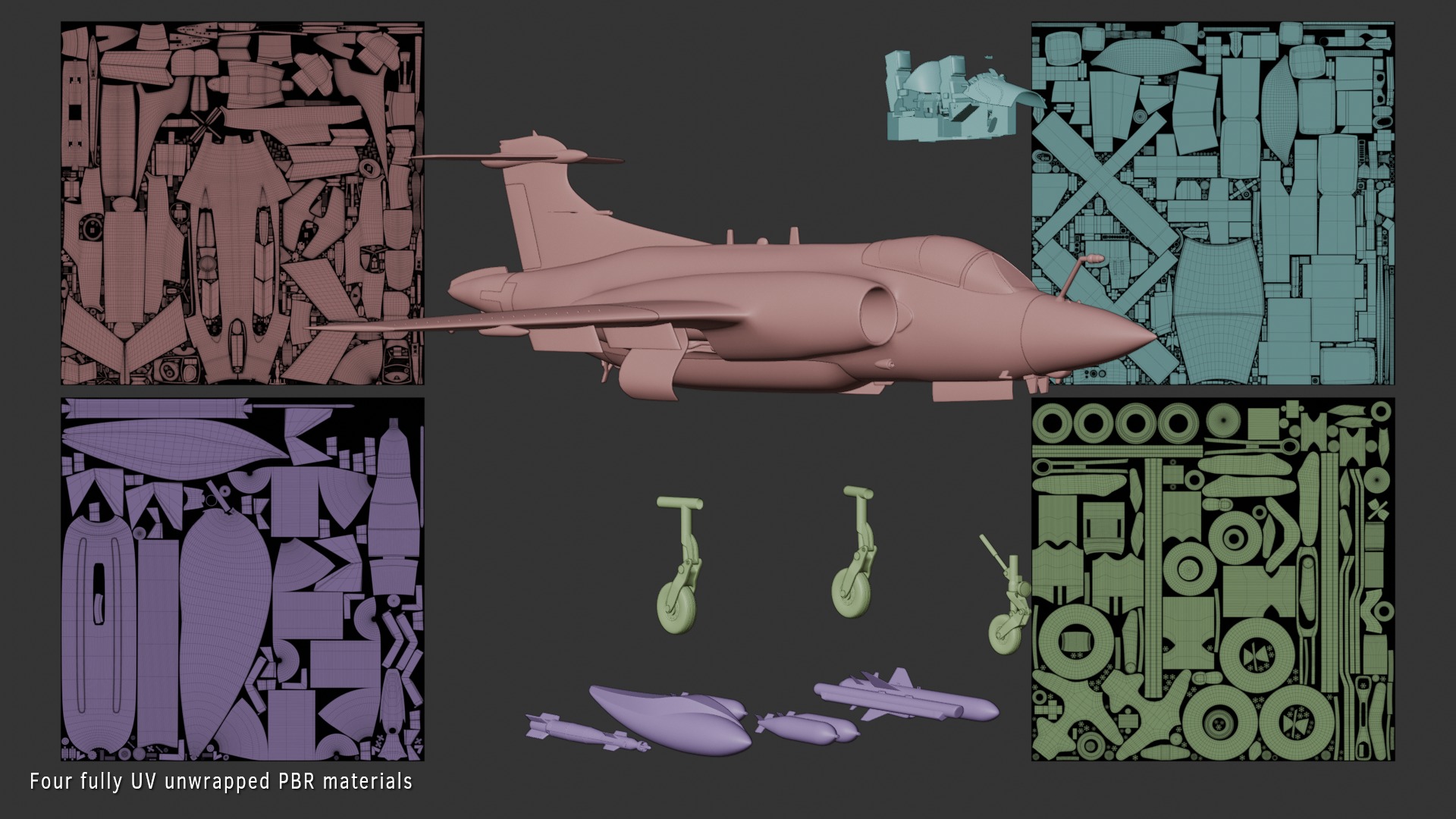 Blackburn Buccaneer S2 3D model_23