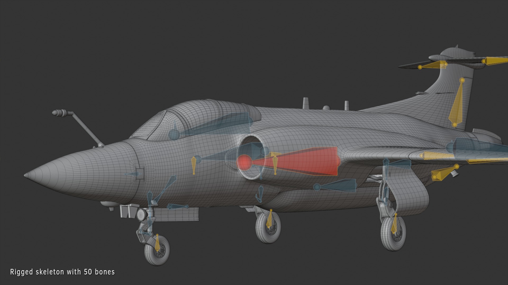 Blackburn Buccaneer S2 3D model_14