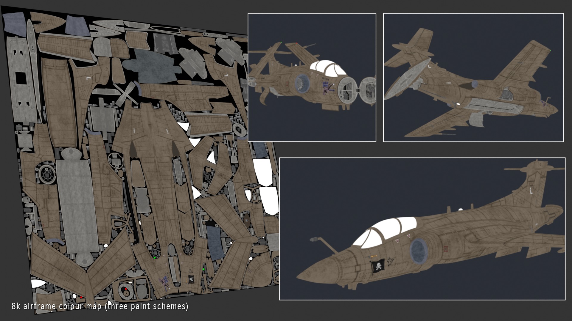 Blackburn Buccaneer S2 3D model_26