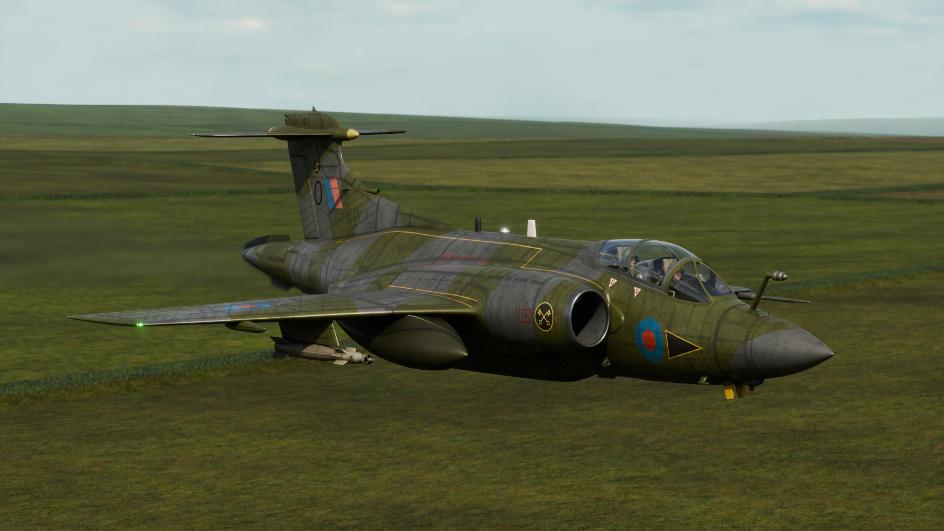 Blackburn Buccaneer S2 3D model_12