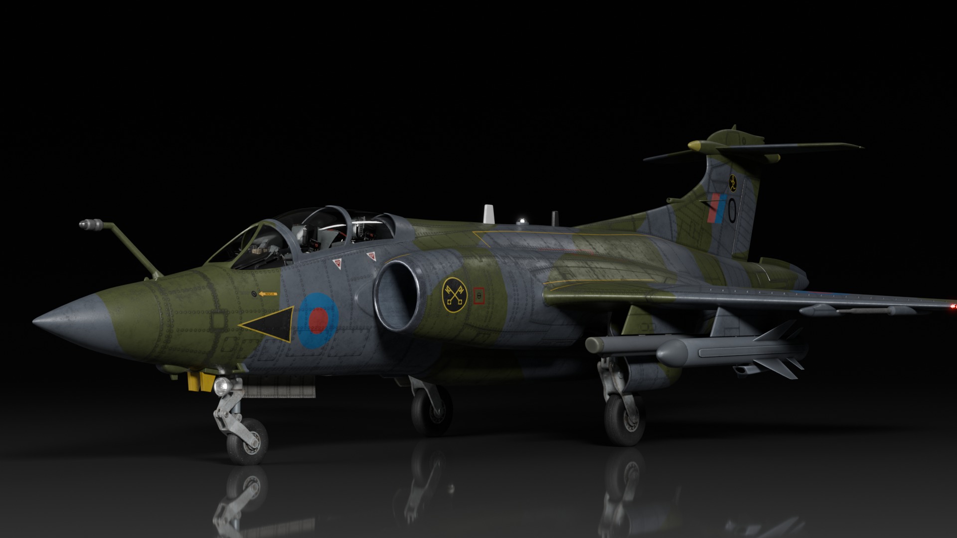 Blackburn Buccaneer S2 3D model_3