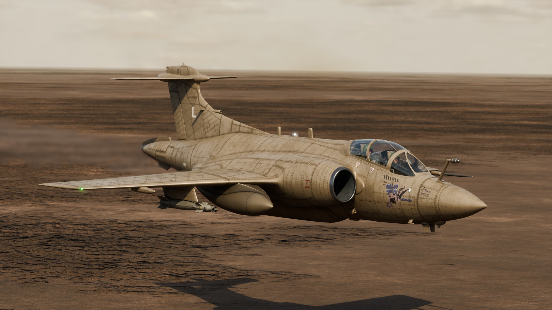 Blackburn Buccaneer S2 3D model_11