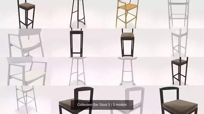 Collection Bar Stool 3 