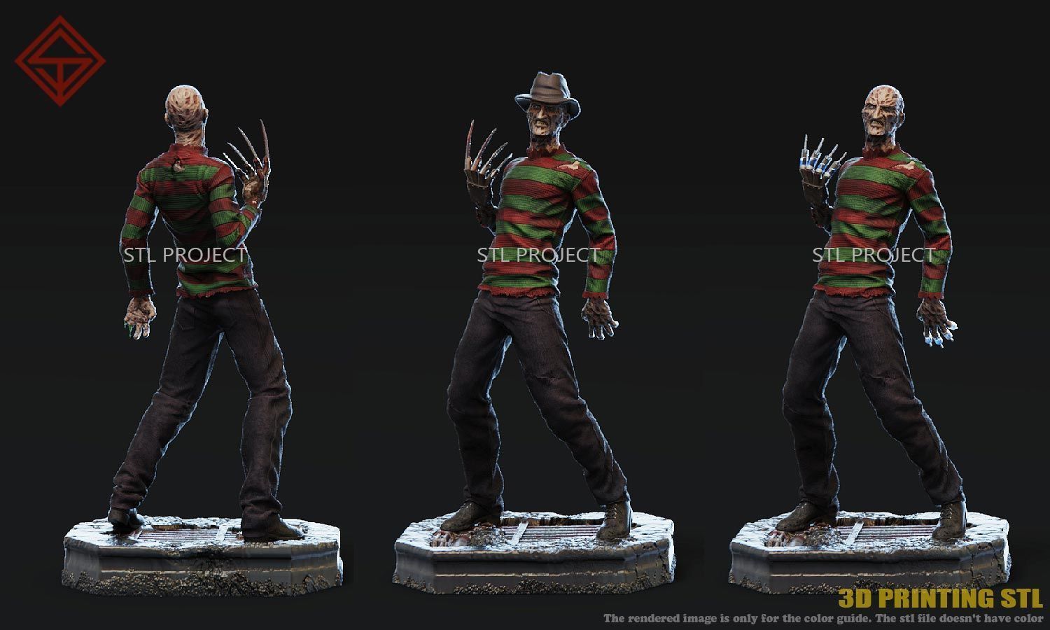 Freddy 3D print model_1