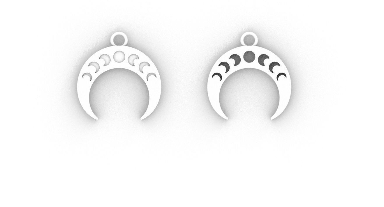 Moon phases lunnitsa 3D print model_2