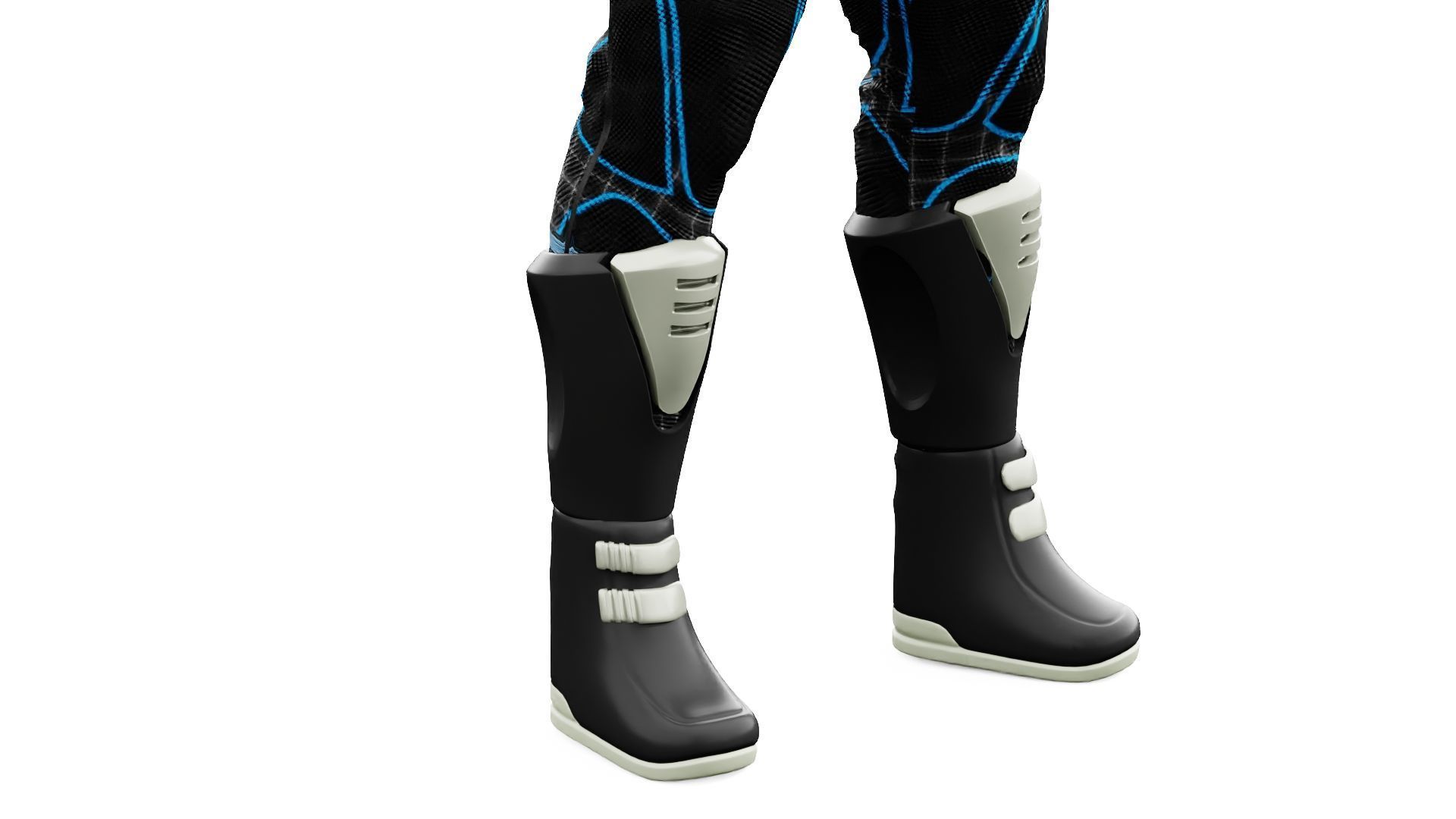 CYBER ASTRONAUT-Z  Rigged for Unreal Engine - Unity - MIXAMO 3D model_28