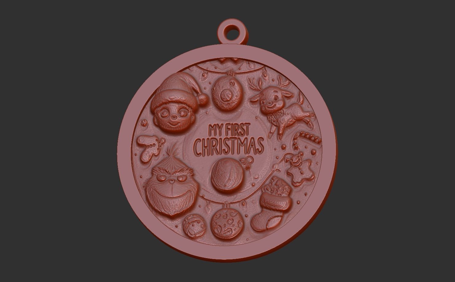 first christmas decor 3D print model_8