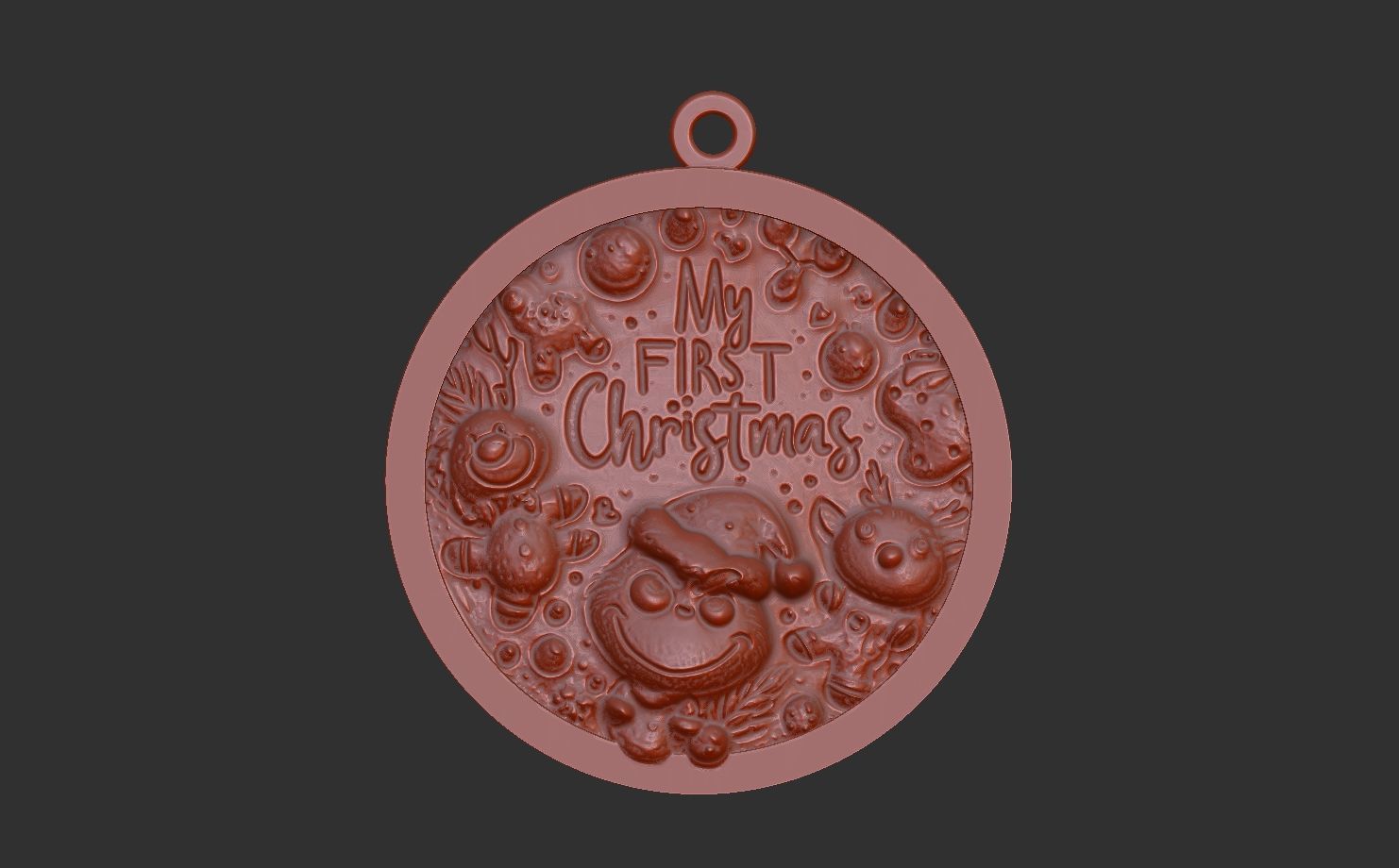first christmas decor 3D print model_6