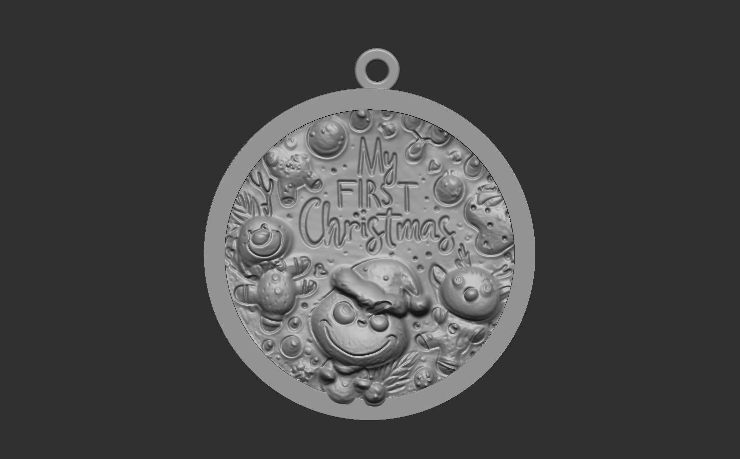 first christmas decor 3D print model_5