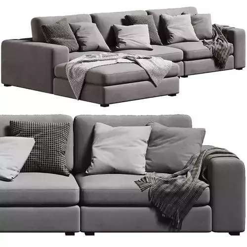 Article Beta Left Chaise Sectional 02 3D model