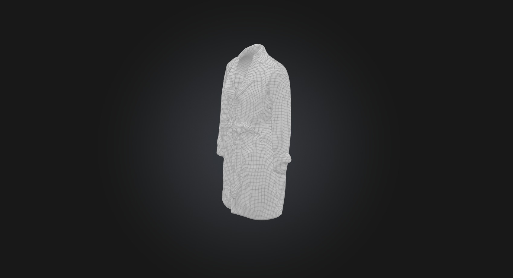 scarf  3D model_4