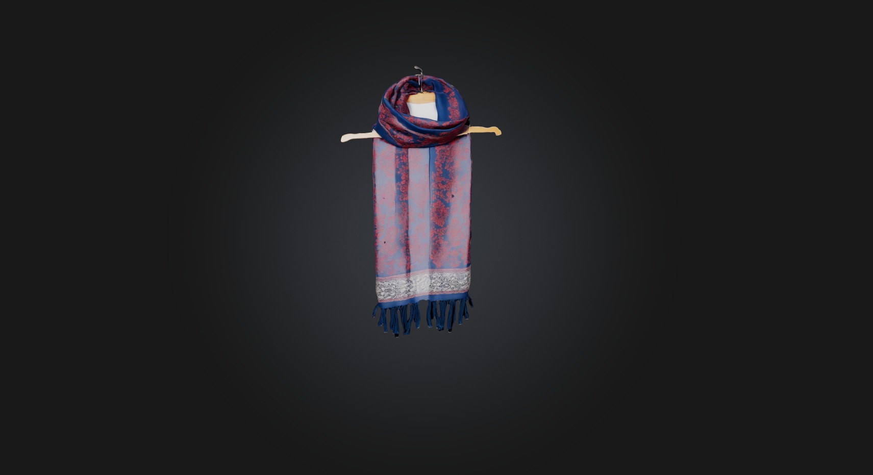 scarf  3D model_11
