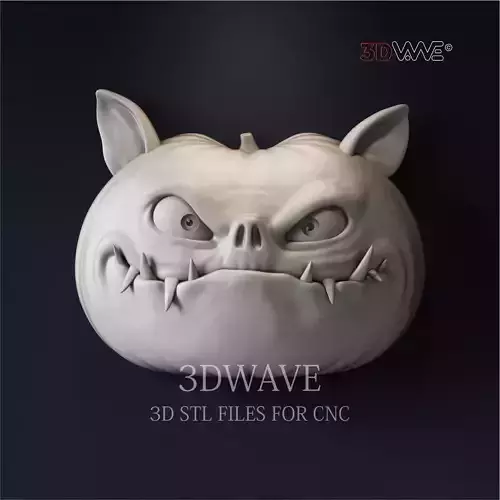 HALLOWEEN PUMPKIN 3d stl files for CNC