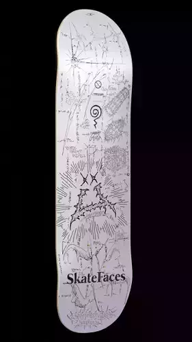 Skateboard Deck Template