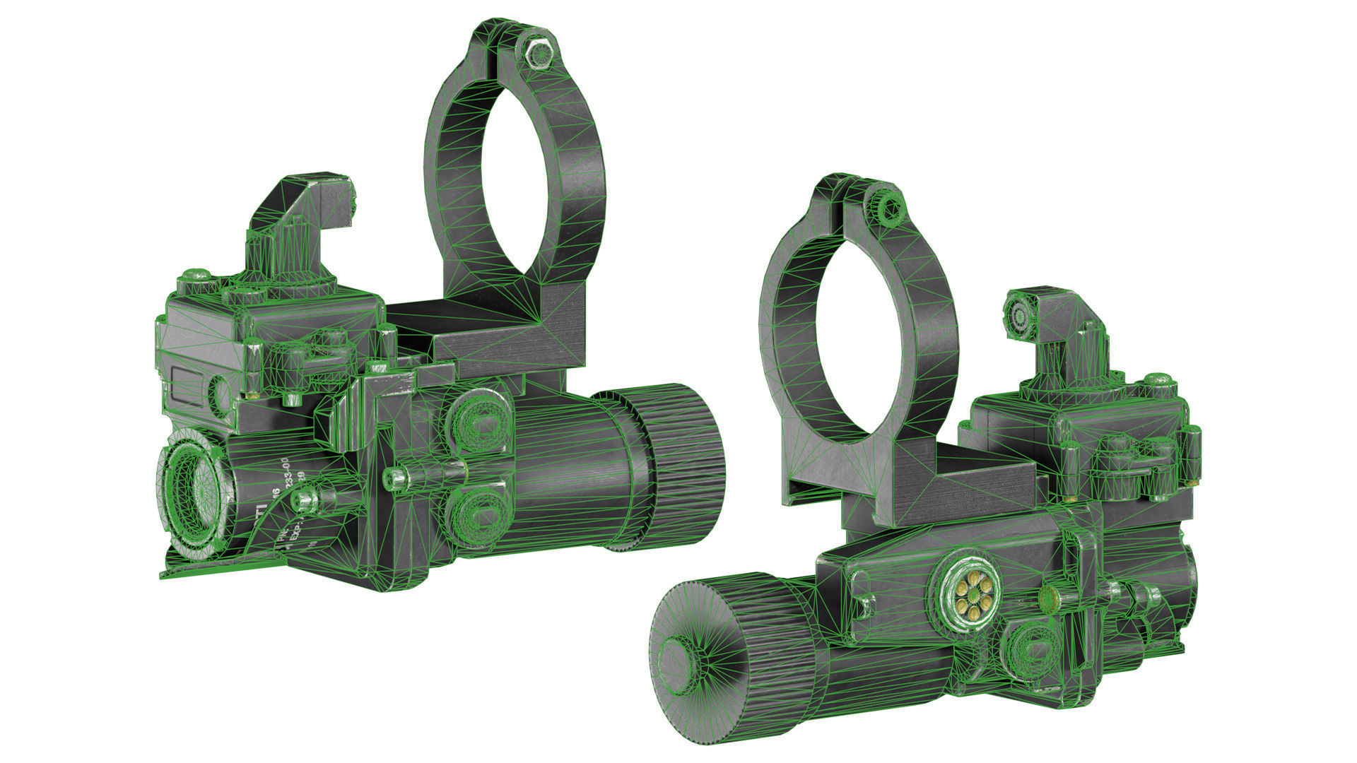 SAFRAN DSI ANPAS 29B ECOTI Low-poly 3D model_9